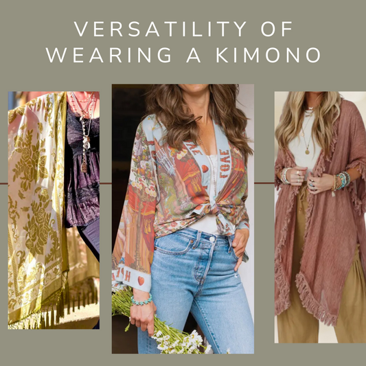 3 Relaxed Ways to Style Your Kimono