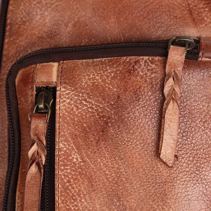 Genuine Vintage Leather Sling Bag